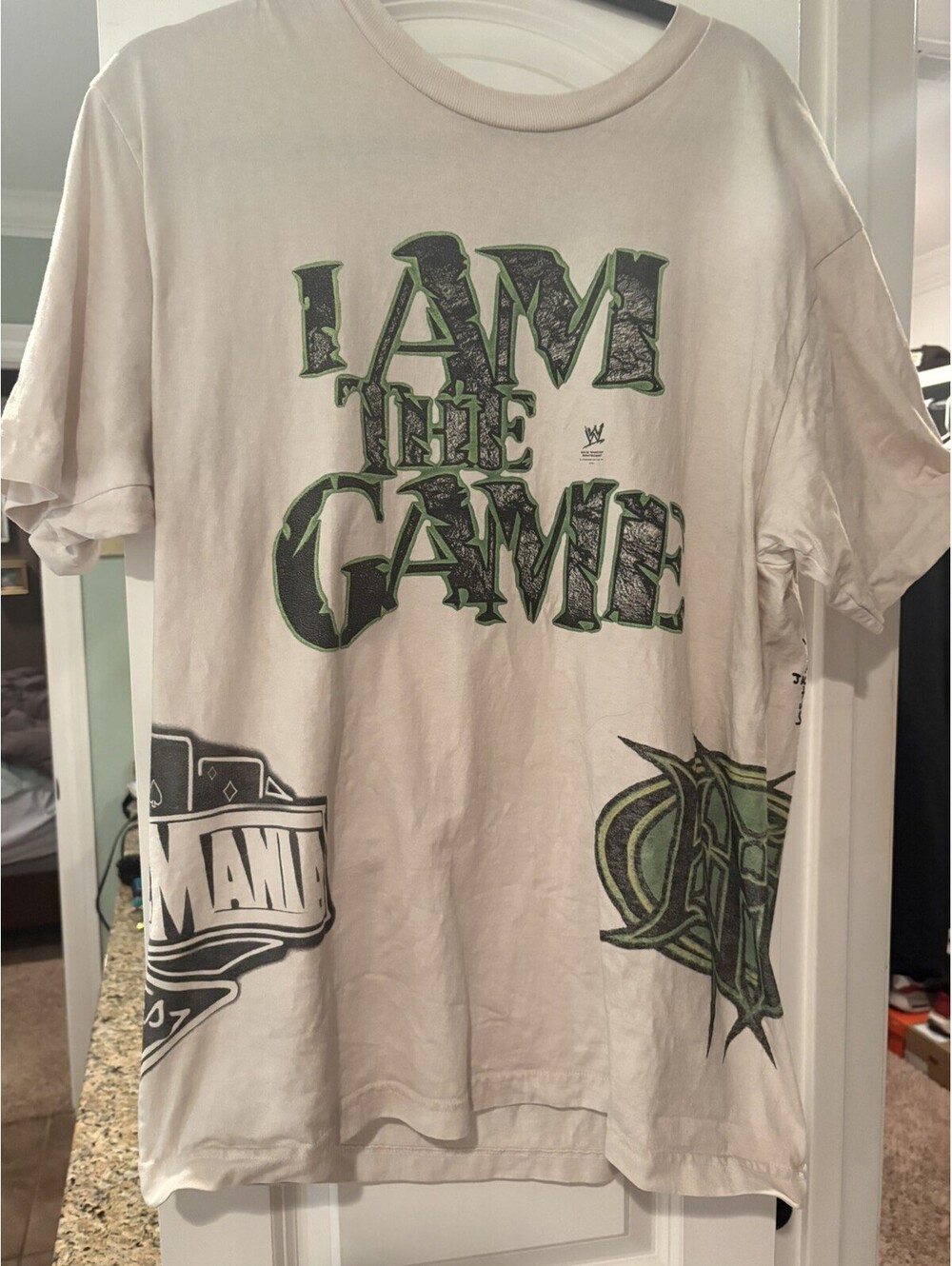 Travis Scott Cactus Jack WWE Triple H “I Am The Game” Shirt Large Authentic